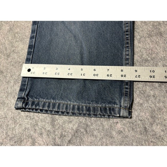Geoffrey Beene Jeans Men's Size 38x30 Blue Straight Medium Wash Denim - Picture 7 of 8